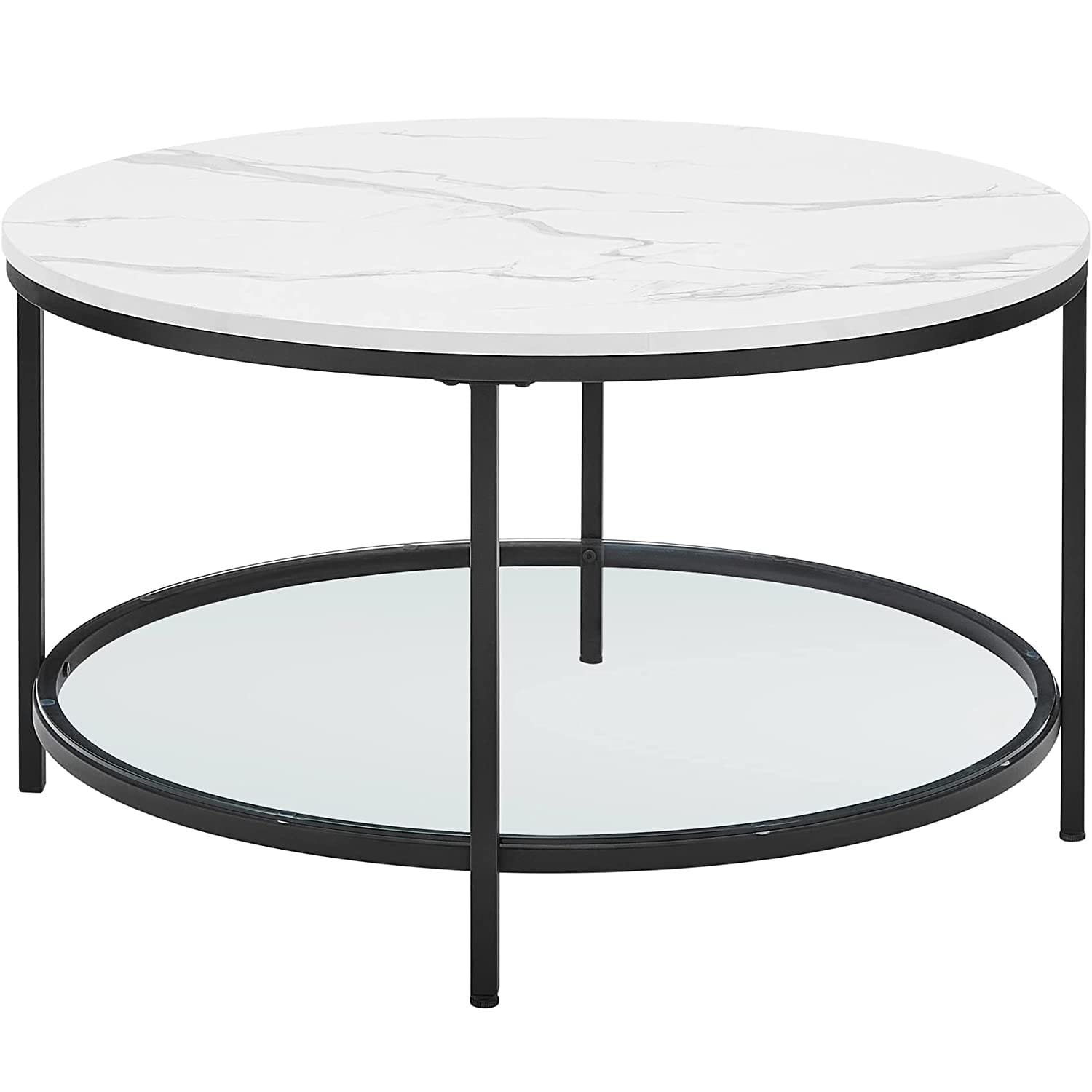Coffee table glass top